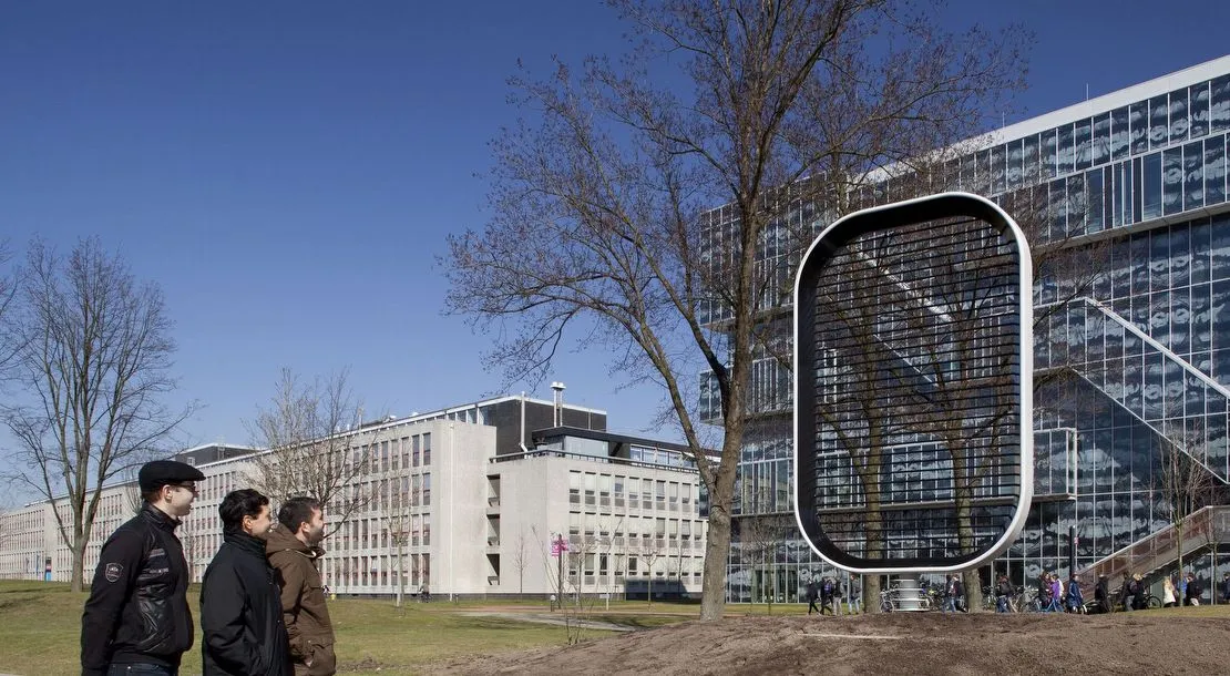 Dutch researchers have developed the EWICON, a bladeless windmill with no moving parts that produces electricity by pushing charged water droplets into the wind