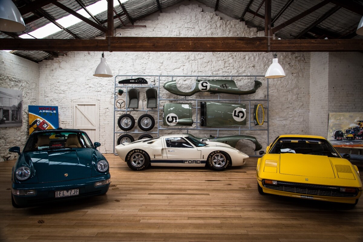 Walking into Dutton is like walking into a dream garage spanning almost a century