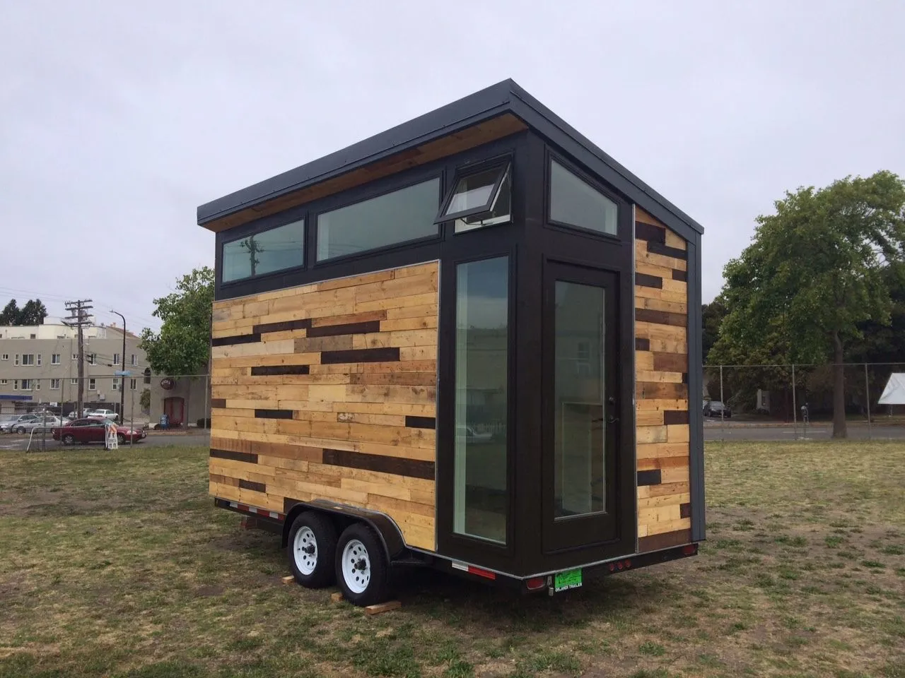Berkeley high school students have produced a solar-powered tiny house