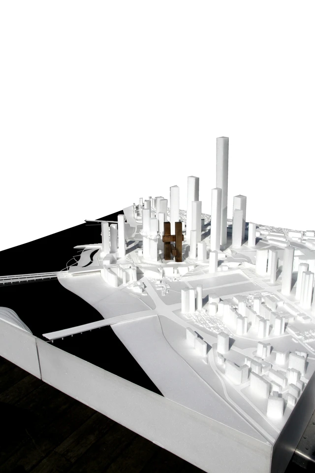 The design gives the whole structure a unique look that will stand out among the Seoul skyline