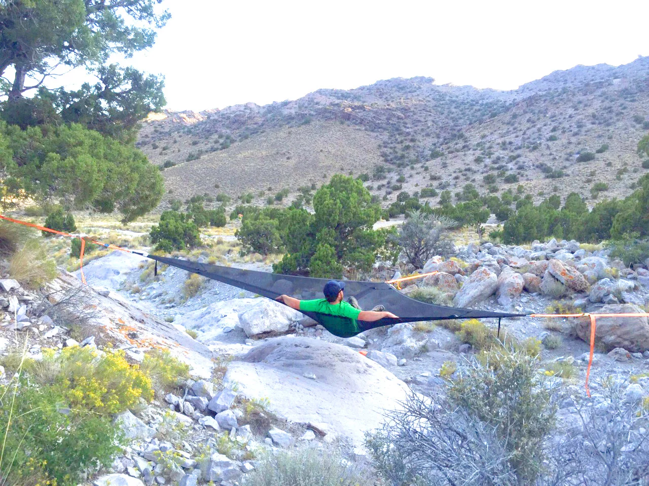 The tent offers a total floorspace of 3.75 sq m (40 sq ft)