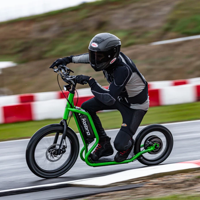 The Kobra Smart takes to the track
