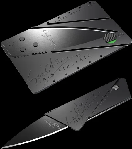 The Cardsharp 2 has a stiffer body and safety lock