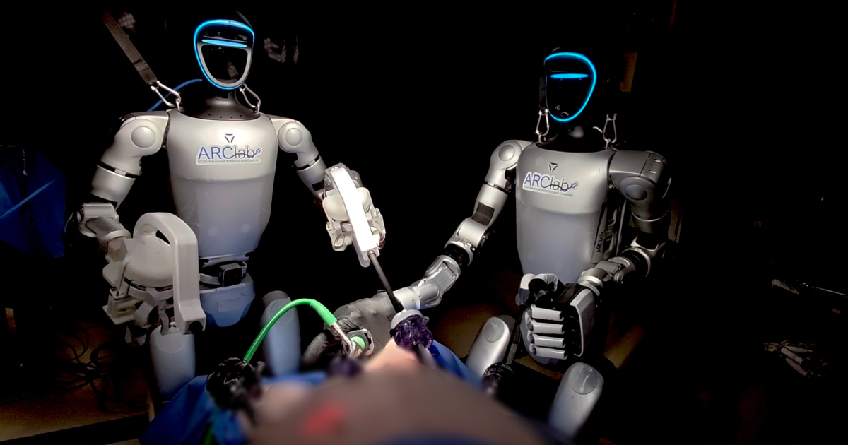 Humanoid robots perform first-ever surgery Humanoid robots perform first-ever surgery