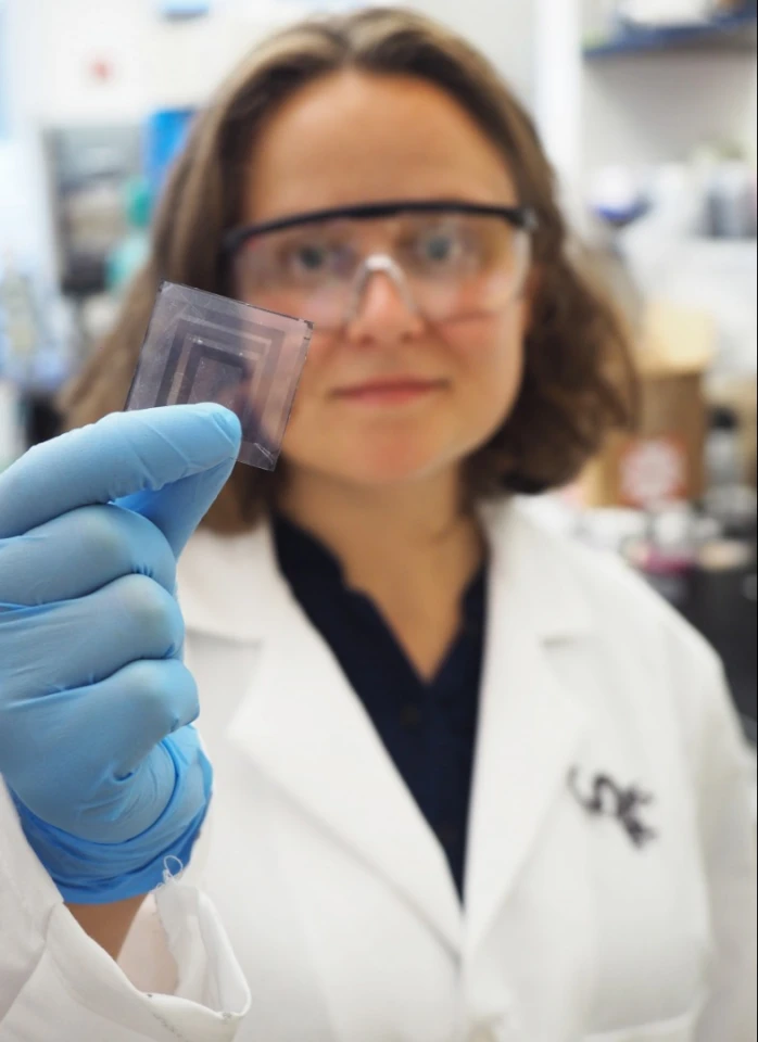 The spray-on antennas can be made so thin that they're transparent