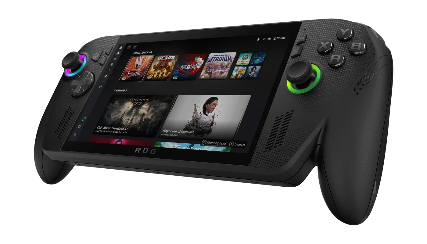 Since it's basically powered by Windows, the ROG Xbox Ally can run any PC game from storefronts including Steam