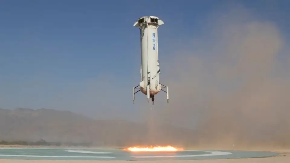 Ninth New Shepard flight