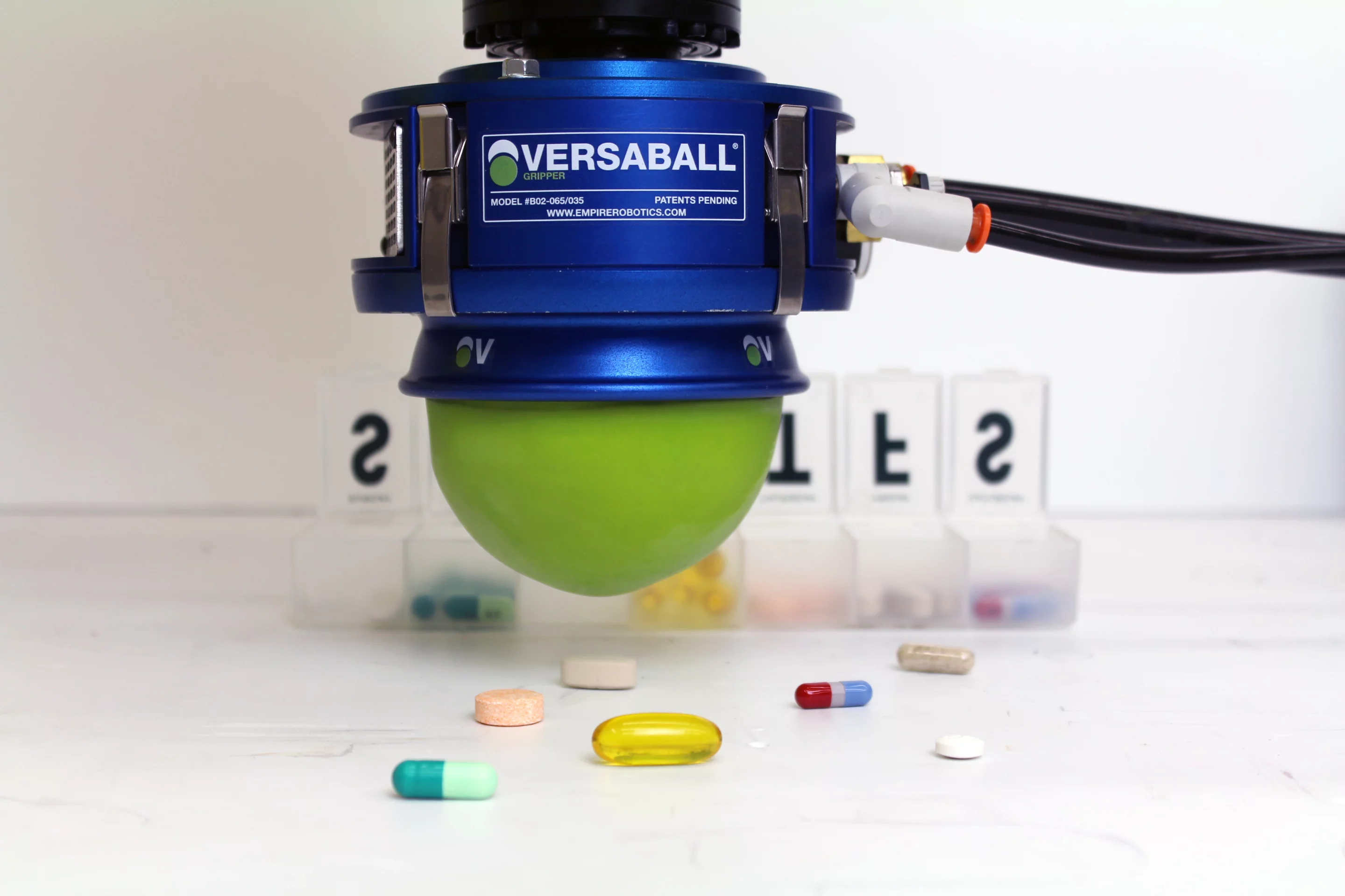 Versaball picking up pills