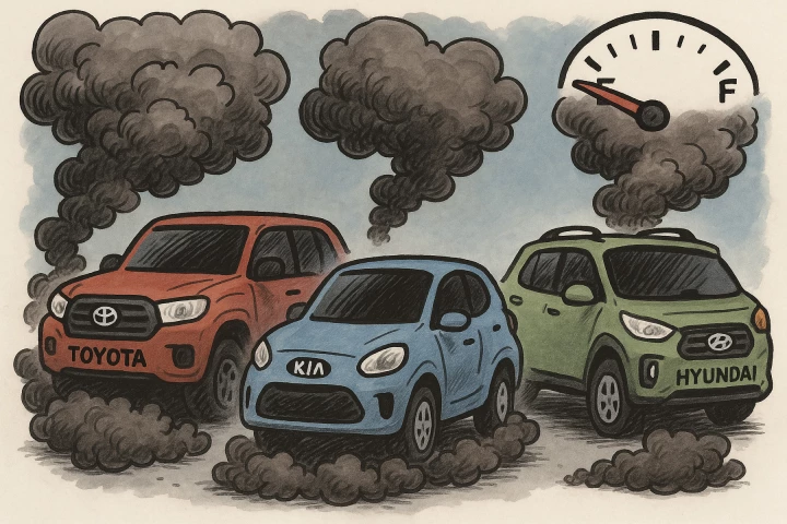 Some of the worst offenders might even be parked in your garage