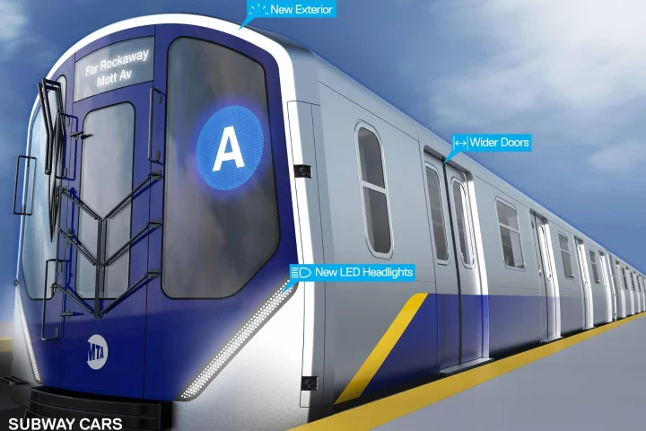 On their exteriors, the trains will boast large front windows, LED headlights and revised graphics