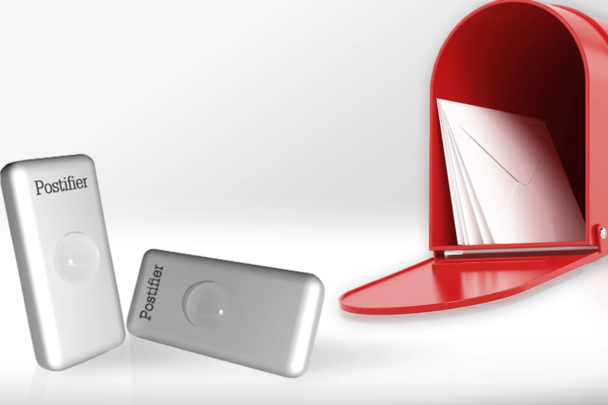 Postifier's concept is so simple, you'll kick yourself for not thinking of it. Attach it to your mailbox, and receive a smartphone notification when you have snail mail. You just might save yourself a trip. (mailbox image: Shutterstock)