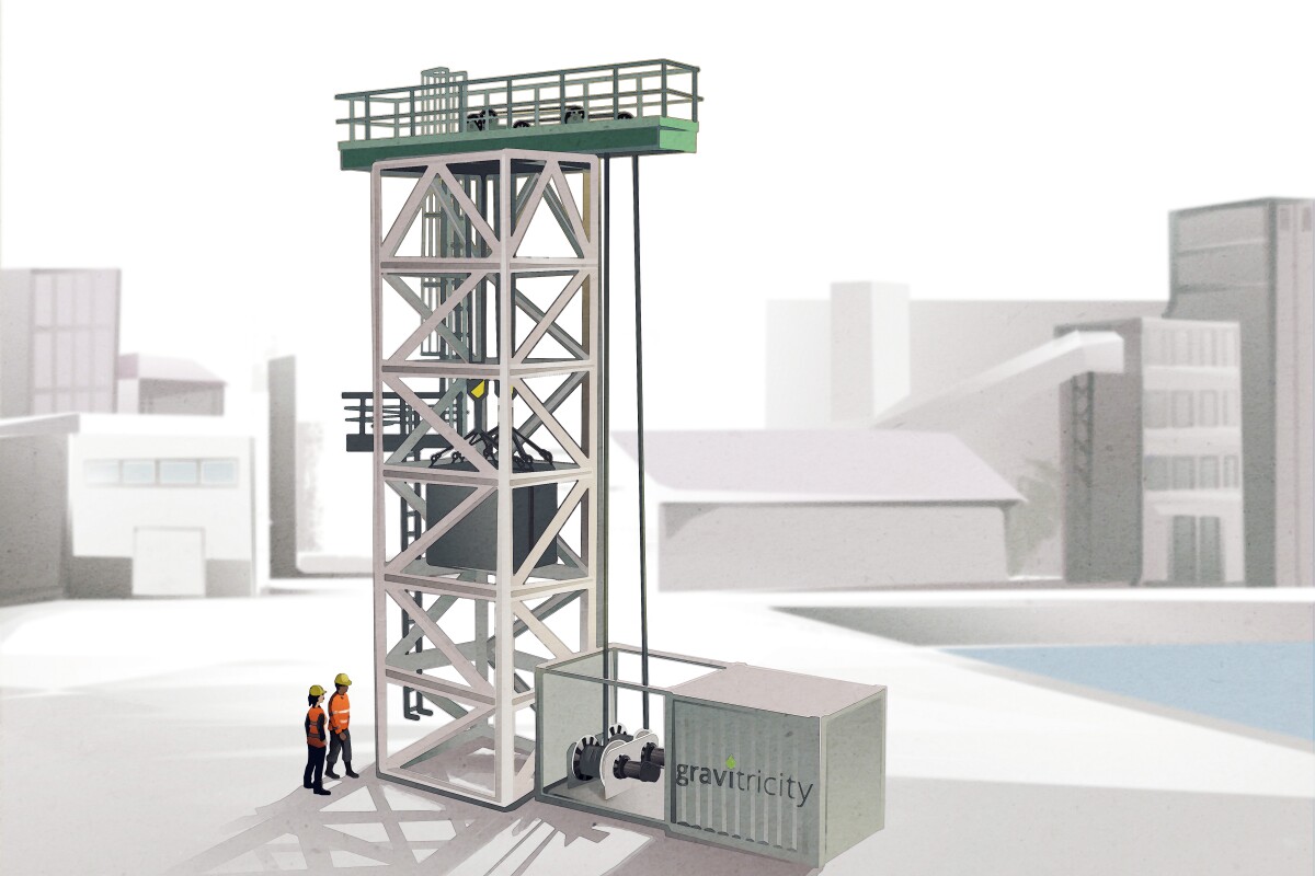 Prototype gravity-based energy storage system begins construction