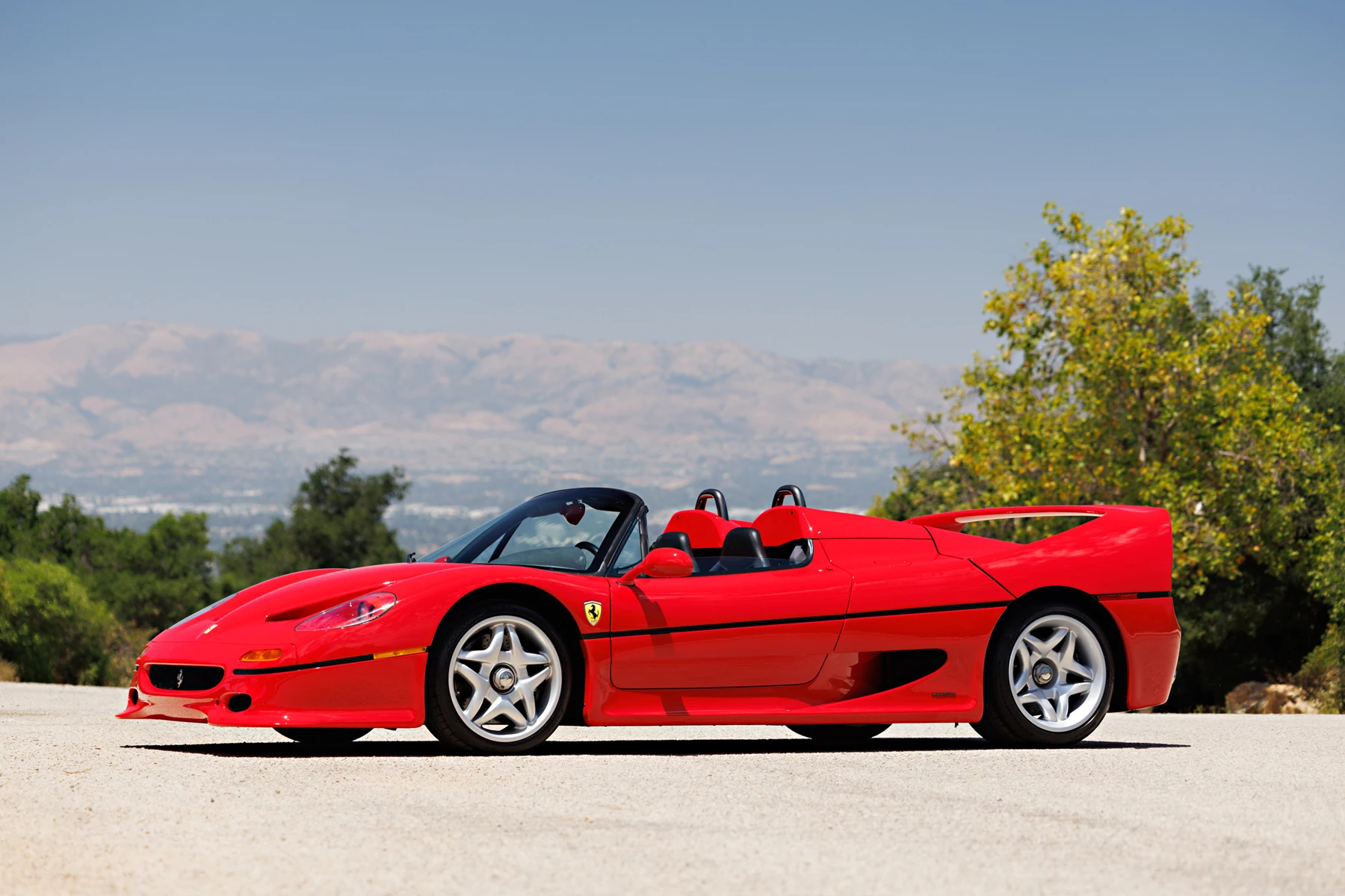 This 1995 Ferrari F50 sold for $4,625,000 at Gooding & Company's Pebble Beach Auction on Friday, 19 August 2022