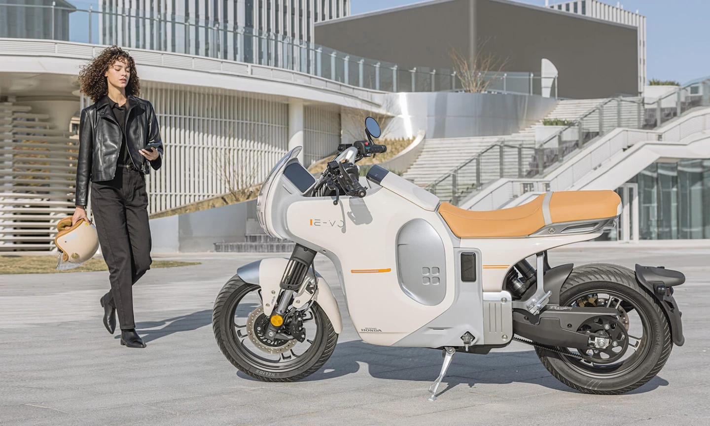 The E-VO is a cafe-racer styled urban moto