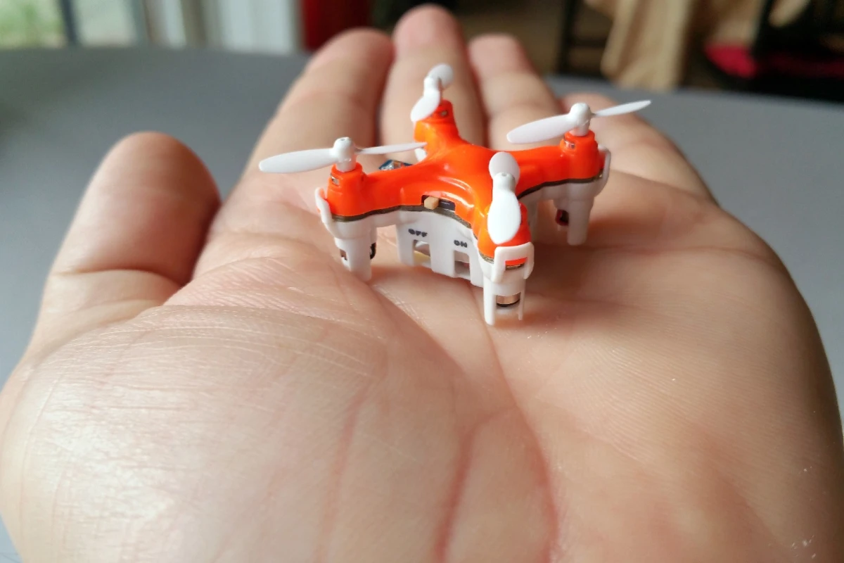 The Axis Drones Aerius quadcopter has easy-operation, with only the propellers and power switch as the moving parts