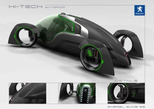 The Peugeot Hitech