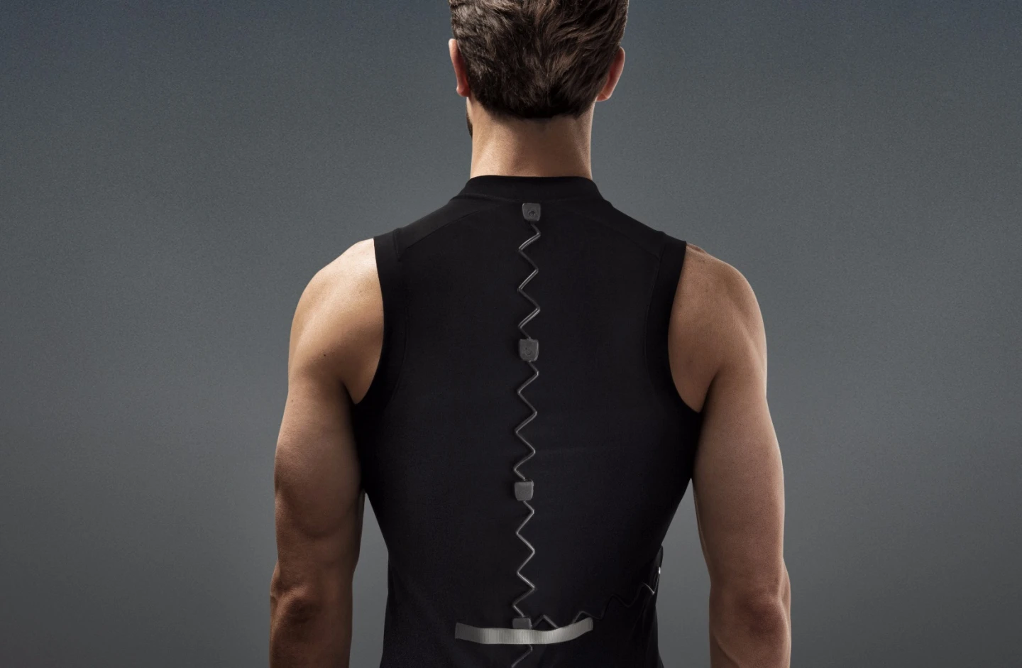 The TruPosture smart shirt features nano-sensors that are designed to be accurate up to half a degree of movement