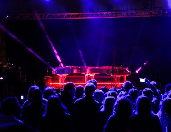 Japanese Rockstar Yoshiki Engages In Piano Battle With Hologram Of Himself Japanese Rockstar Yoshiki Engages In Piano Battle With Hologram Of Himself