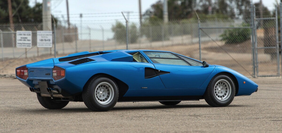 This 1976 Lamborghini Countach LP 400 'Periscopio' sold for $1,320,000