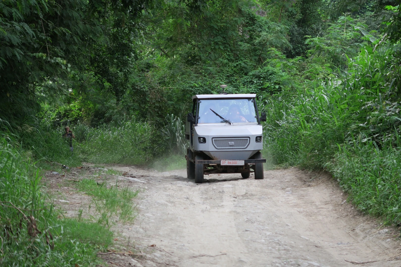 The aCar in action in Ghana