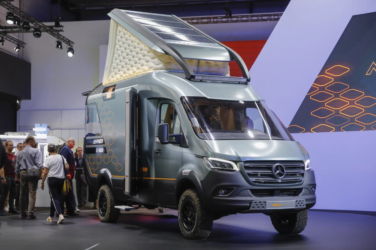 Hymer VisionVenture at the 2019 Düsseldorf Caravan Salon