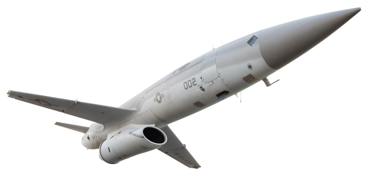 The Kratos Mako Unmanned Tactical Aerial Platform (UTAP-22) is based on the Kratos-made U.S. Air Force BQM-167A aerial target. The Mako has already flown collaborative operations with a manned fighter aircraft, and is currently being readied for sensor integration. Kratos cites "superior maneuverability and payload versatility" as the Mako's key features and promotes it as "the ultimate wingman for high-performance manned/unmanned teaming operations in contested airspace"