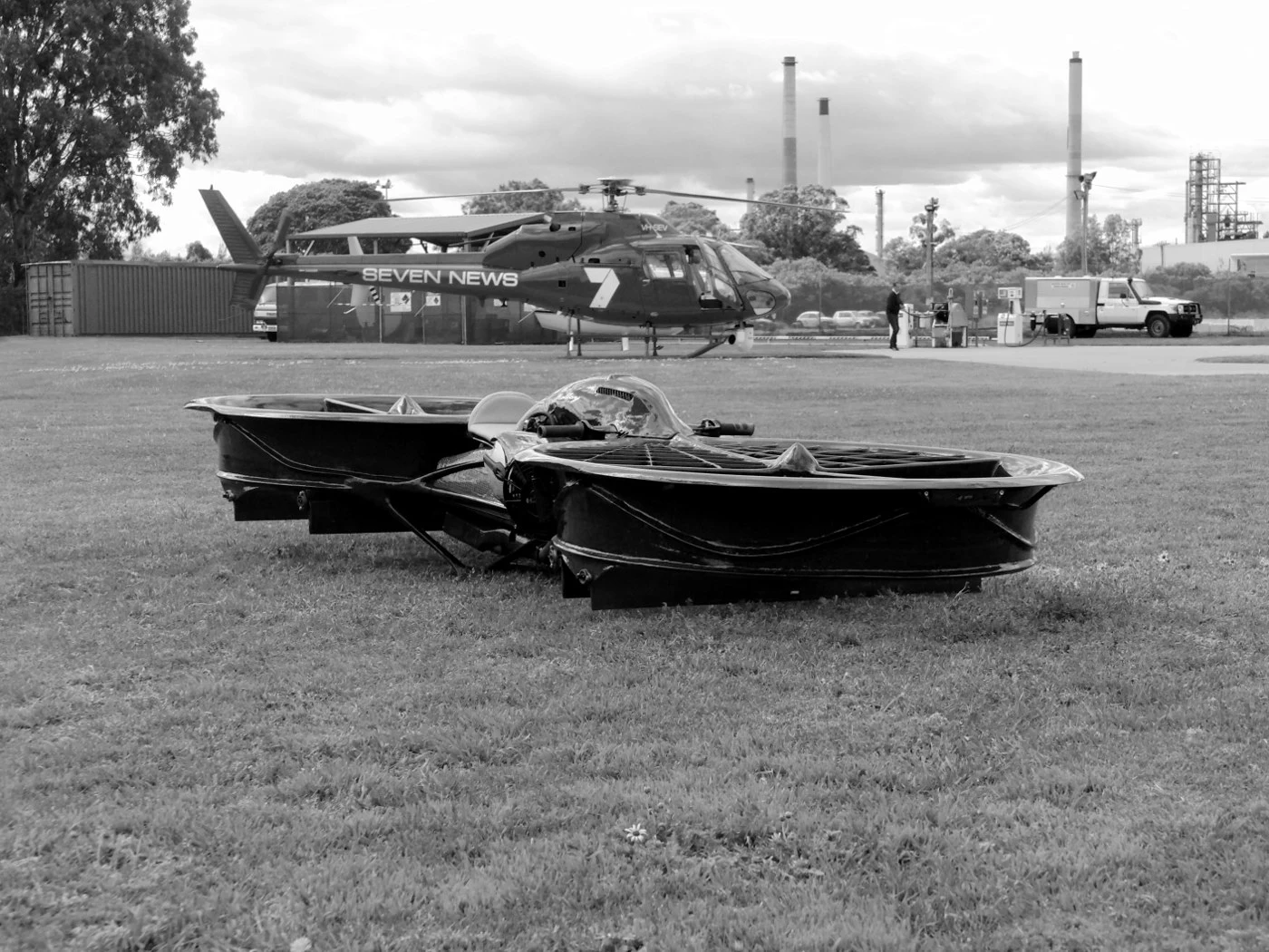 The Hoverbike prototype