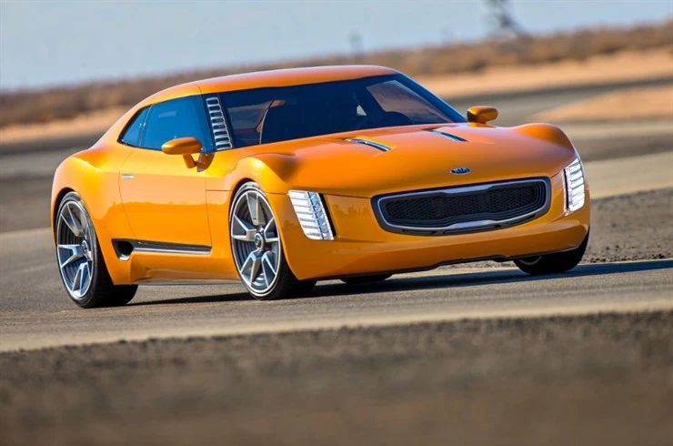 The GT4 Stinger has a four-cylinder engine