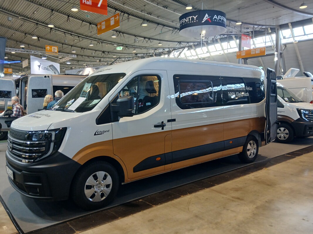 New Nissan camper van is an electro-rustic wilderness lodge