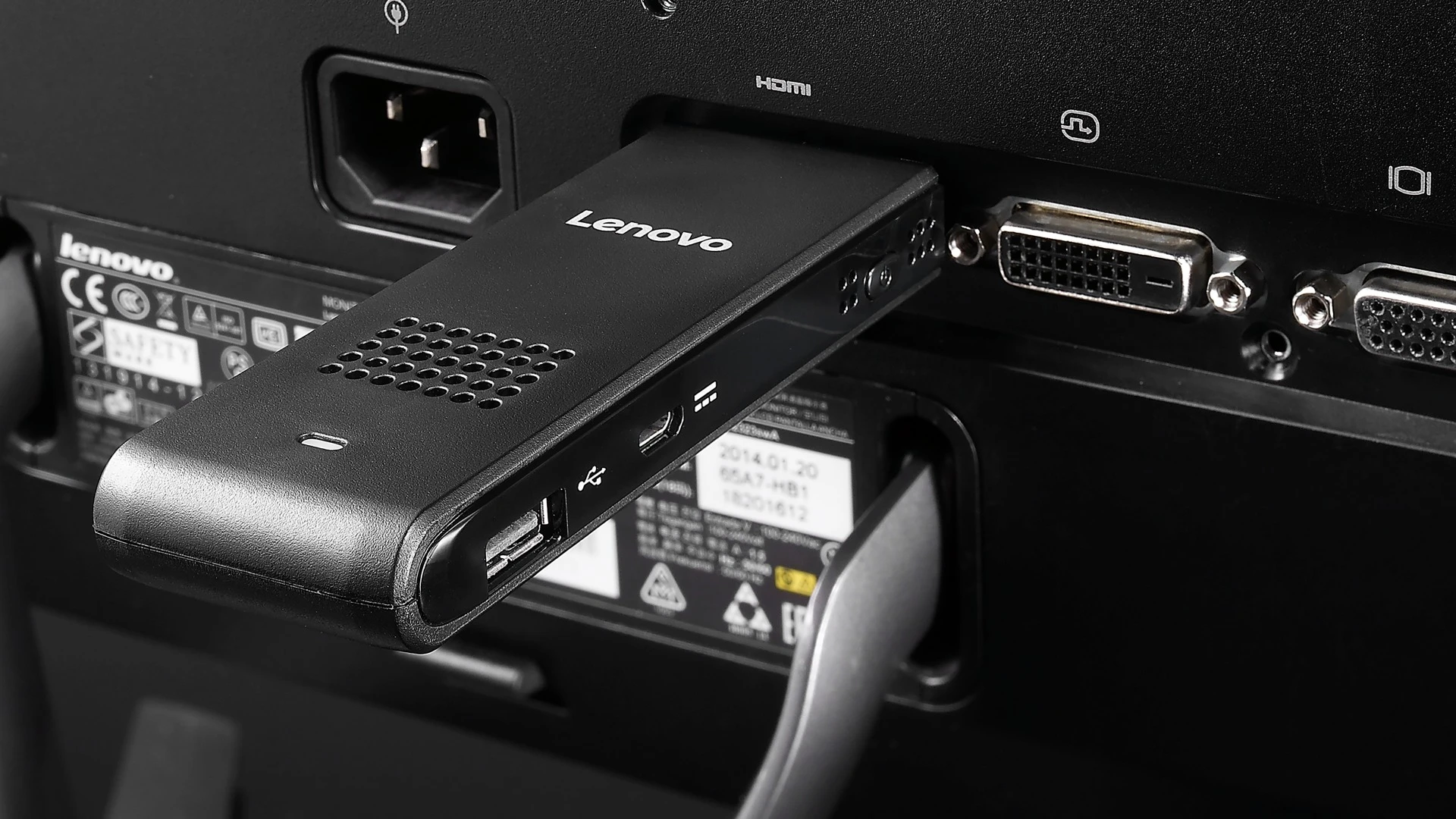 The ideastick Stick 300 is designed to transform an HDMI-equipped TV or monitor into a fully-functional Windows PC