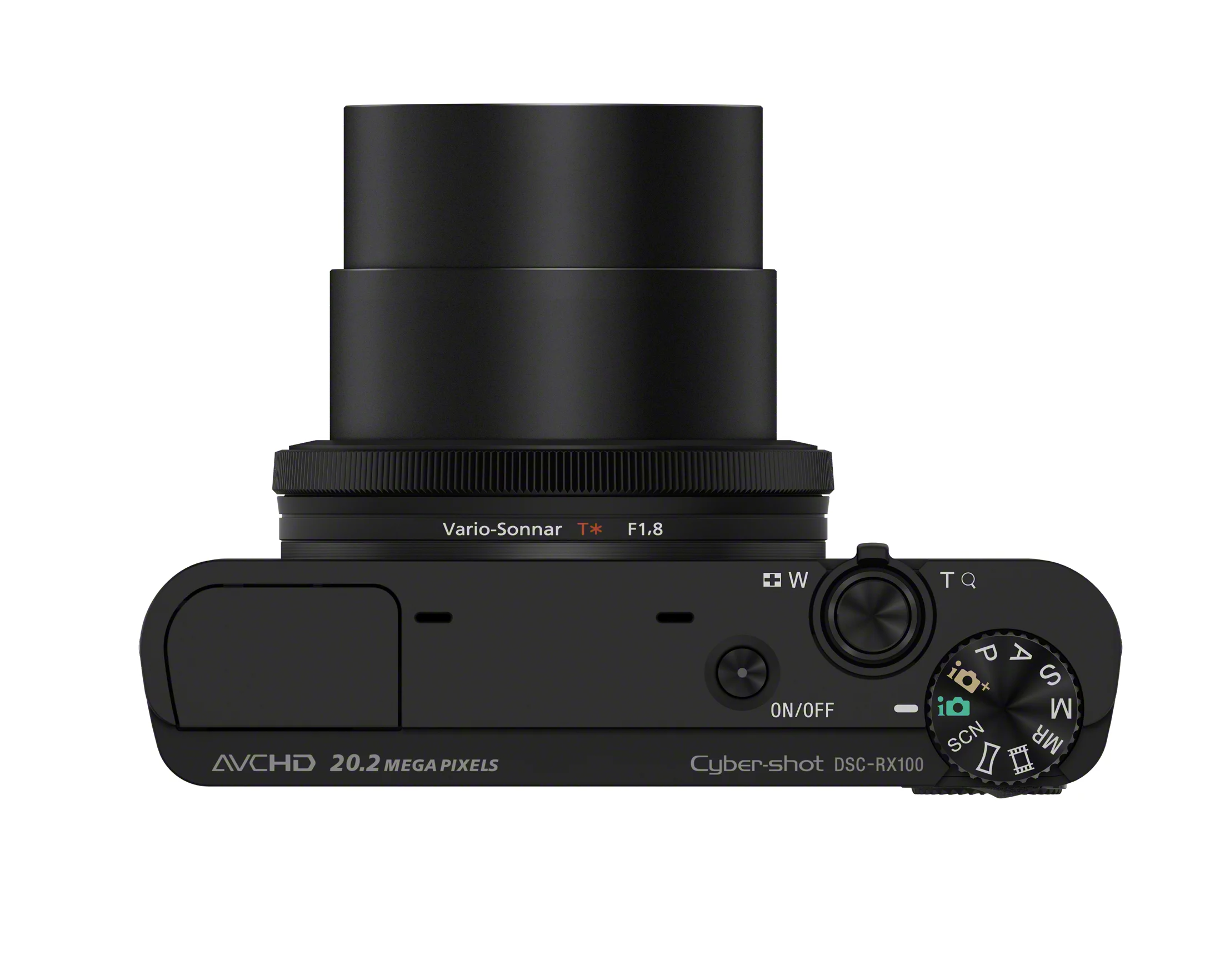 The F1.8-4.9 Carl Zeiss Vario-Sonnar T lens of the Sony RX100 has a 35mm effective focal length of 28-100mm