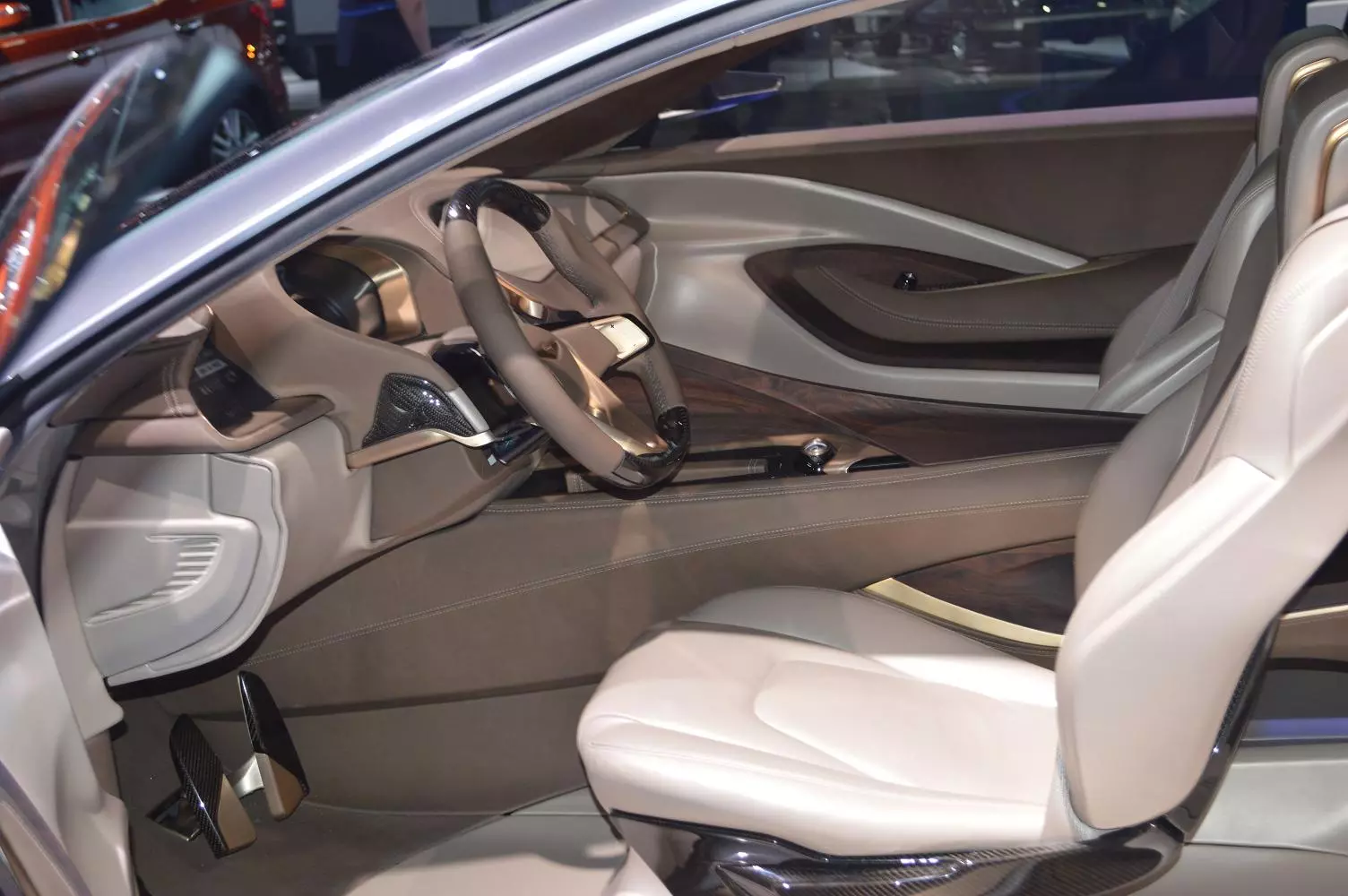The Hyundai HDC-14 Genesis concept at the North American International Auto Show