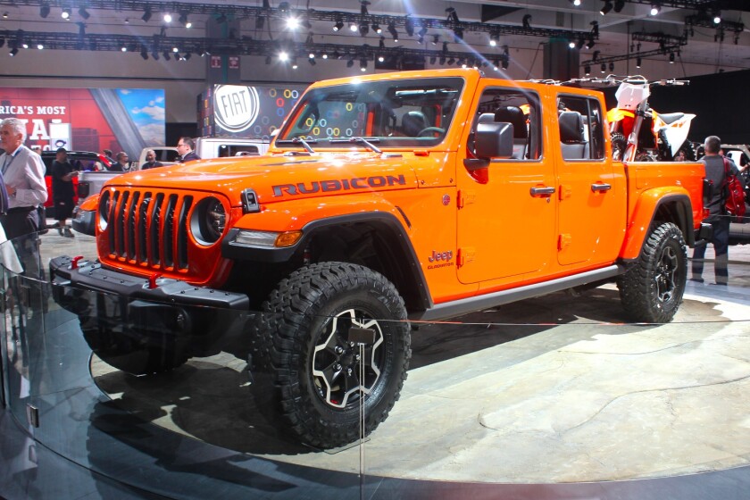 Jeep brings a Gladiator to the arena in LA