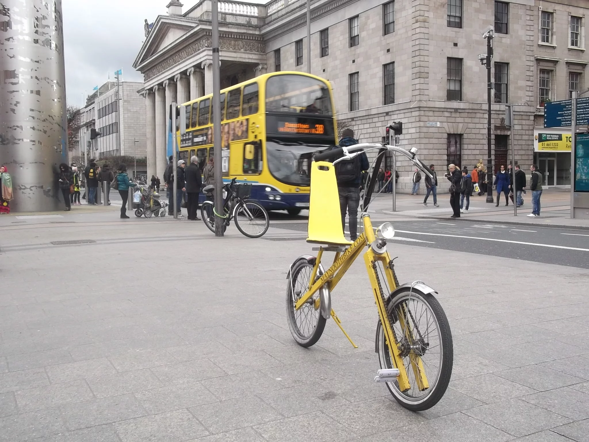 Lenz developed the MaynoothBike over the past 3.5 years