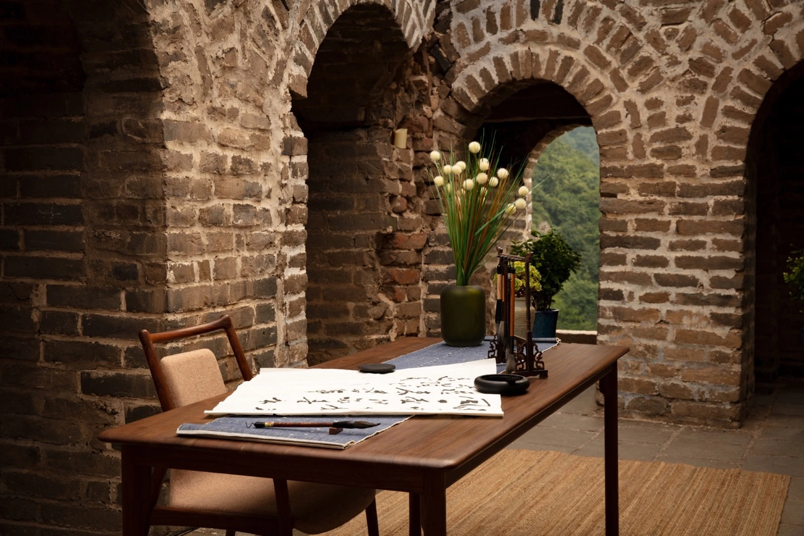 The experience will also include a Chinese calligraphy lesson