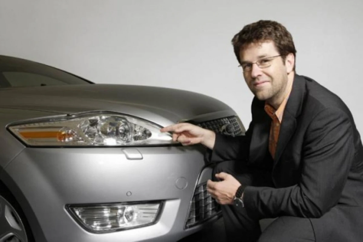 Ford engineer Karsten Foese with the AFS