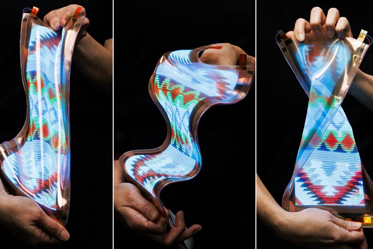 LG flexes its display muscle with stretchable micro-LED screen