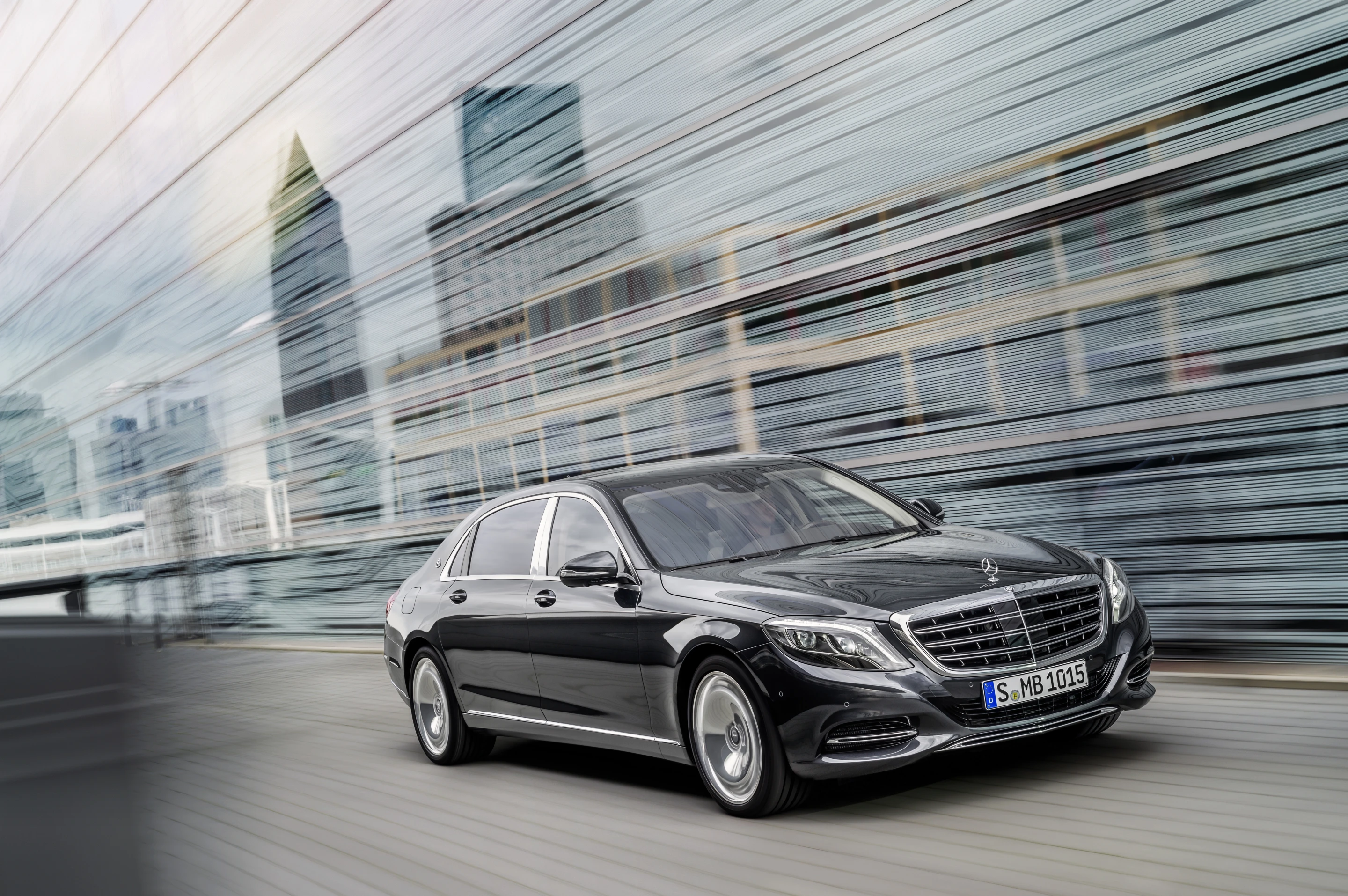 The Mercedes-Maybach S-class puts an emphasis on noise reduction