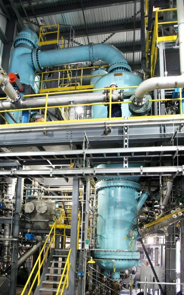Some of the technology to be used in Enerkem's Waste-to-Biofuels project