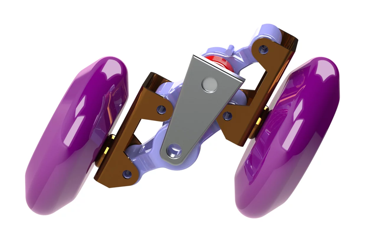 The Flexiskates mechanism in carving mode