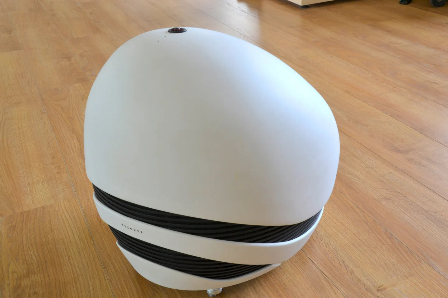 One of three prototypes at Keecker's HQ in Paris (Photo: Paul Ridden/Gizmag)