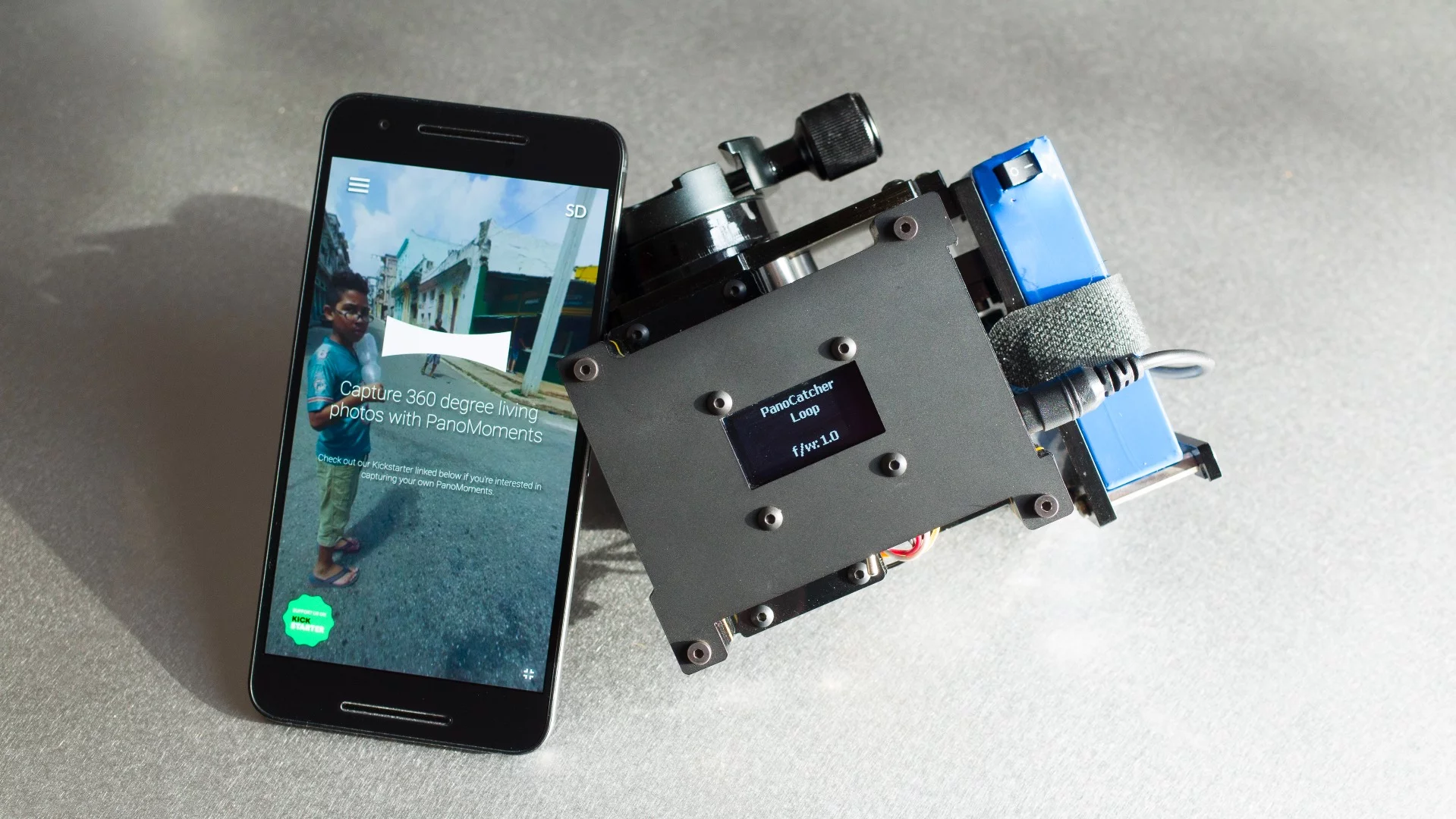 PanoMoments capture 360-degrees across a period of time