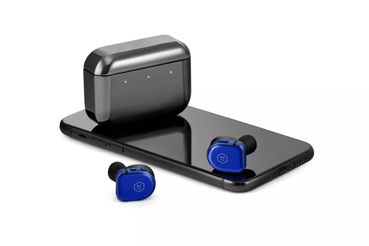 The MW08 earphones are M&D's first true wireless earplugs to come with active noise cancellation