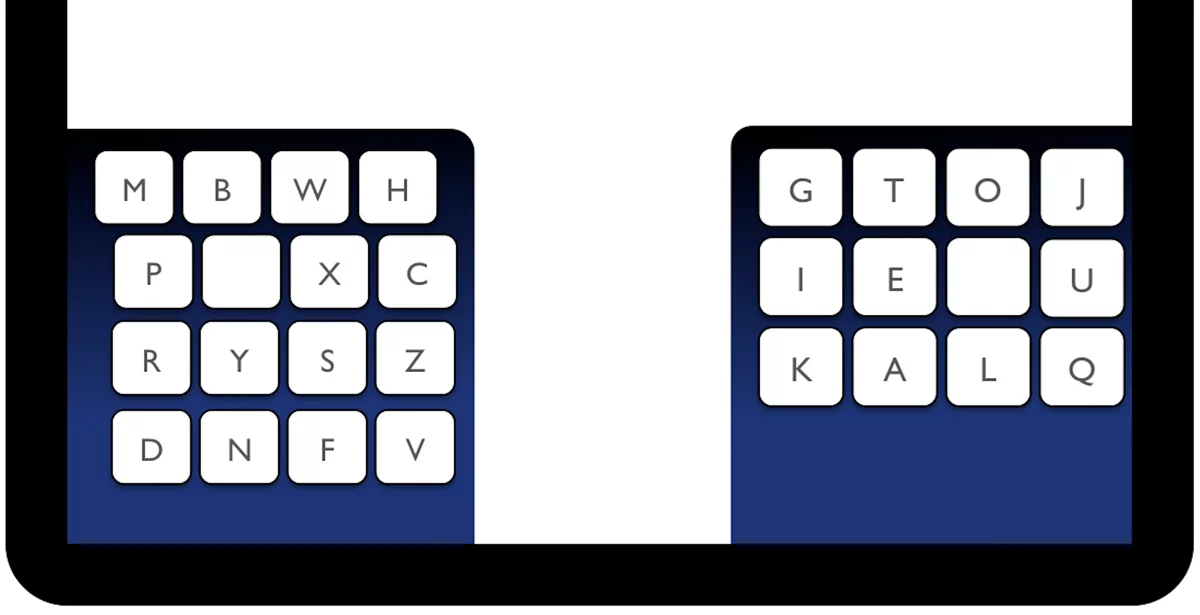 The KALQ keyboard layout