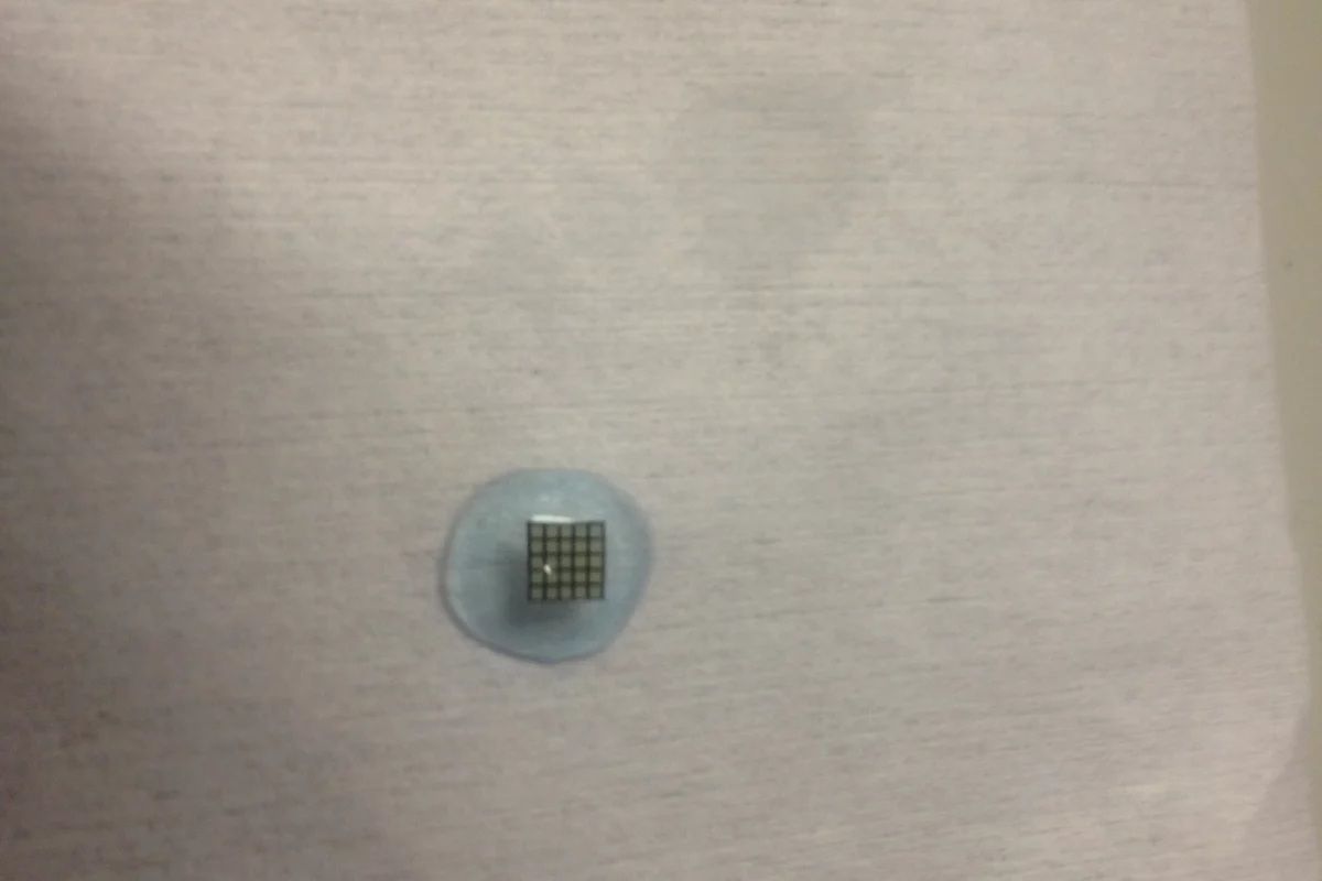 A prototype contact lens is designed to let the visually impaired form a picture of their surroundings by delivering tactile sensations on their corneas