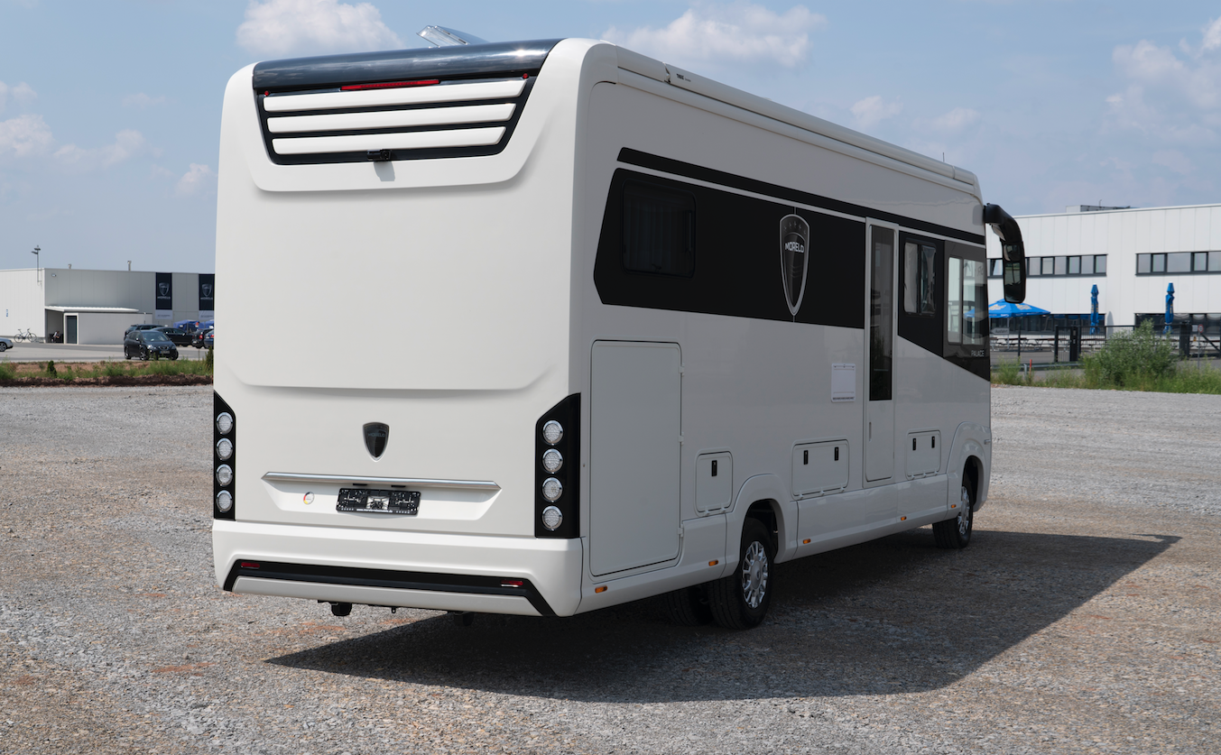 The new Palace includes a new rear spoiler design