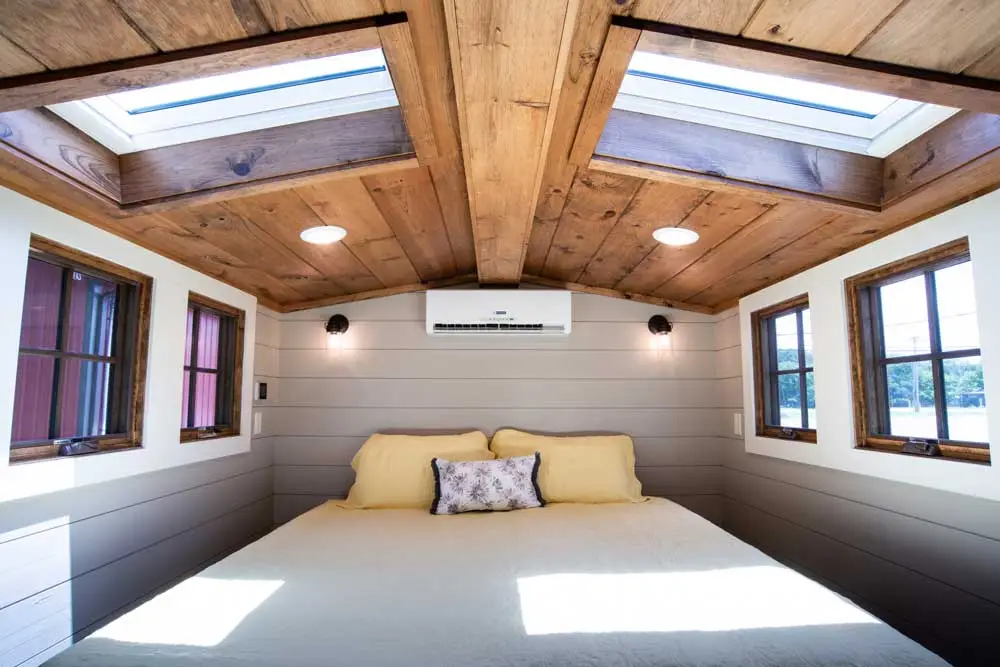 The Denali XL's bedroom has enough headroom to stand up