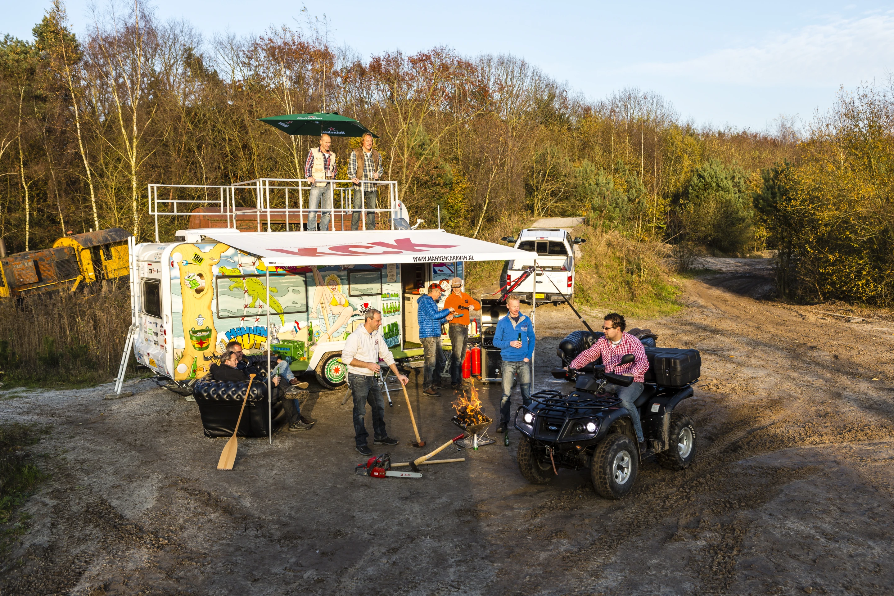 Van Vliet introduced the Mannen Caravan last November