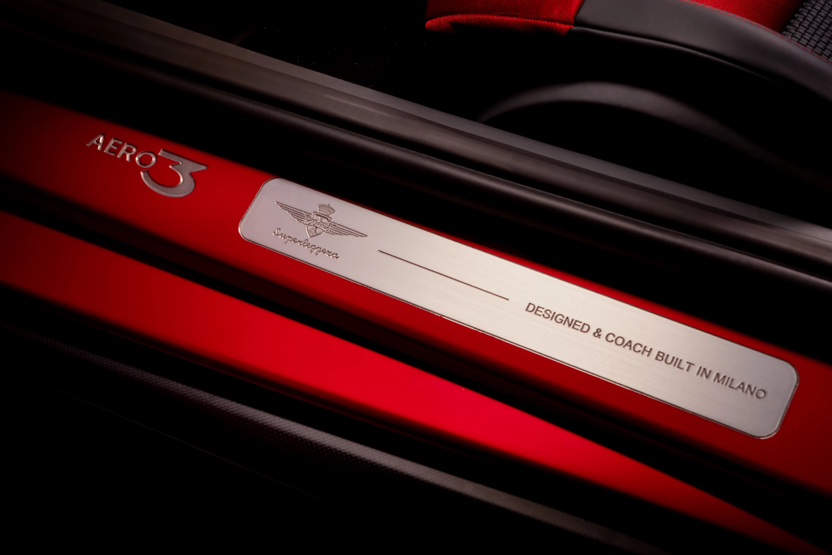 Touring Superleggera Aero 3 badging