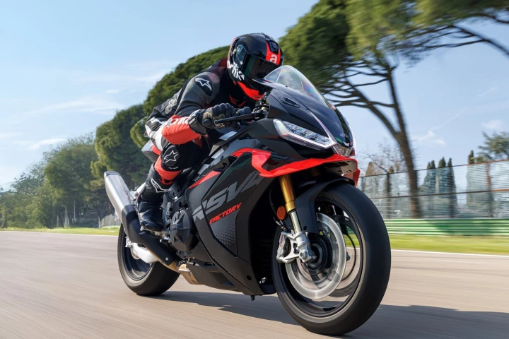 Aprilia's electronic aids anticipate loss of control before it occurs, with the help of onboard sensors and predictive software algorithms
